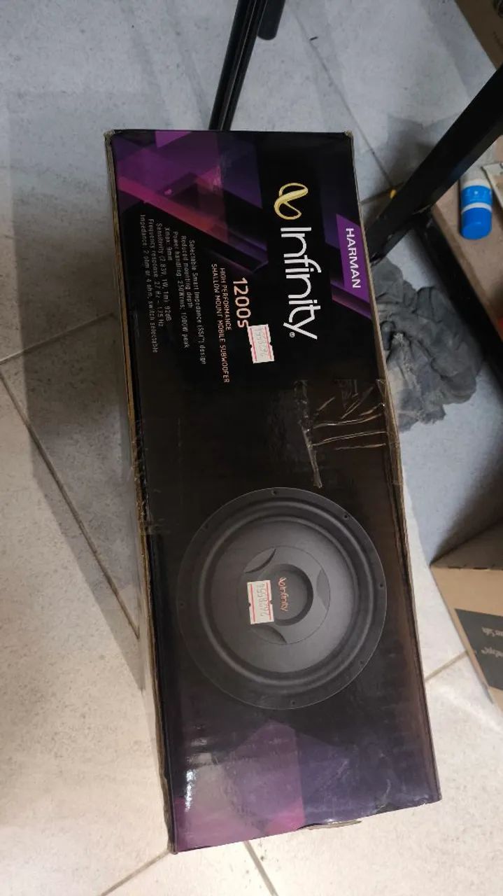 Subwoofer Slim Infinity 1200s - Foto 3