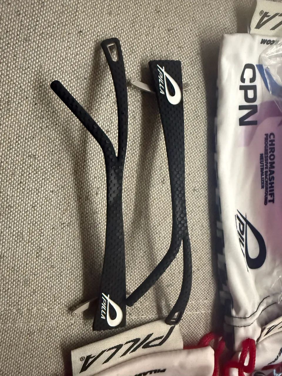 Óculos Pilla outlaw x7 + 3 lentes + case  - Foto 5