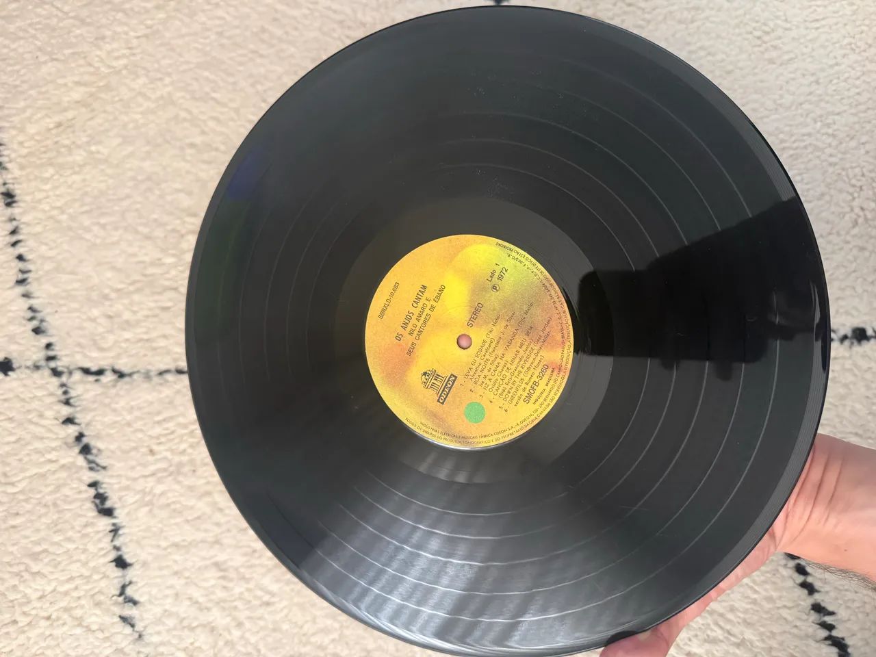 Lp Nilo Amaro e seus Cantores de Ébano - Os anjos cantam - Foto 4
