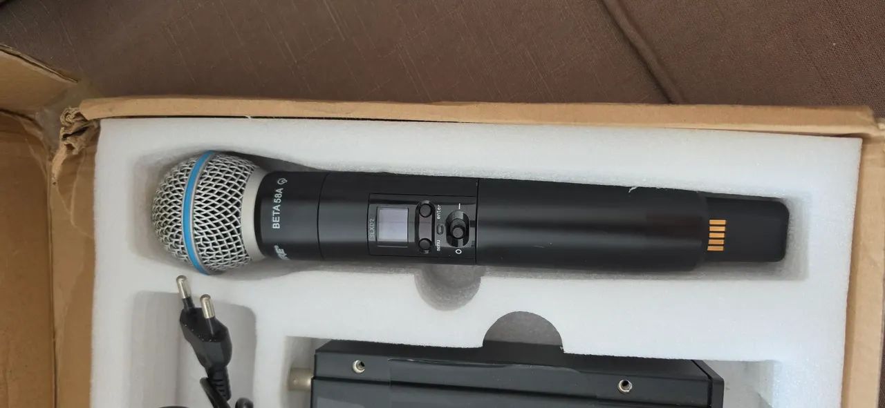 Microfone  shure SDXL 4 Na caixa com bastao profissional  - Foto 4