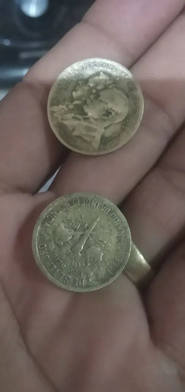 Moeda  antiga  - Foto 2