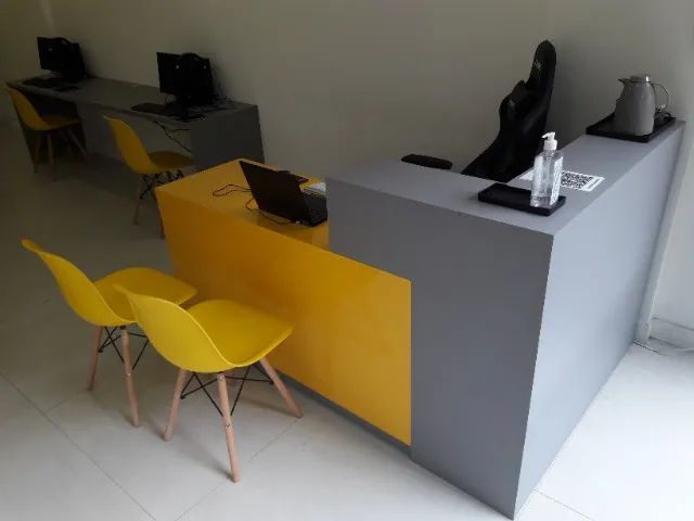 Balcão de recepção