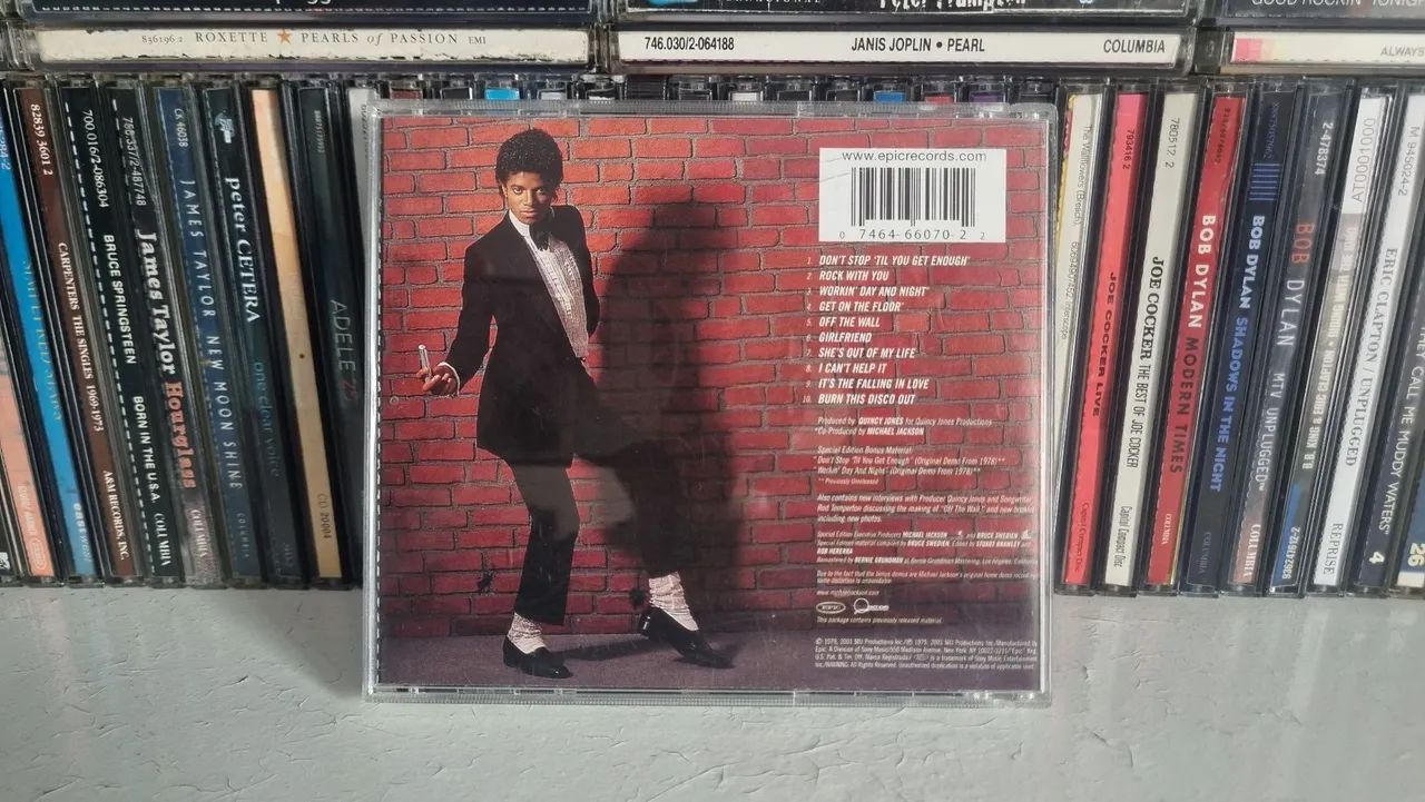 CD Michael Jackson - Off The Wall - Foto 2