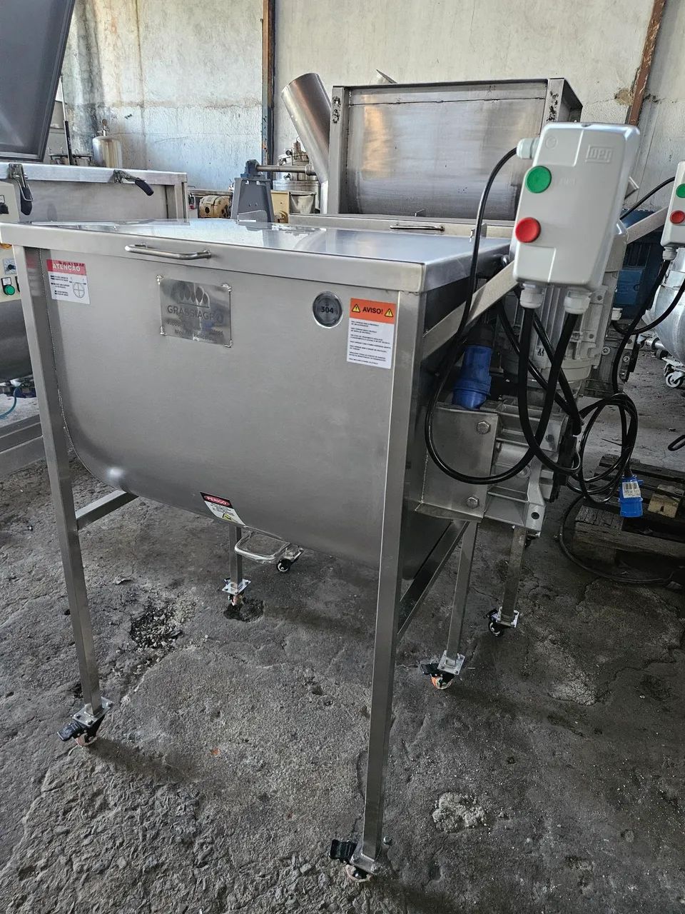 Ribbon Blenders novos a pronta entrega - 100 litros 