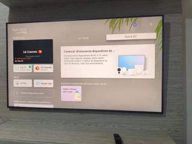 Smart TV LG QNED AI 4K QNED80 de 65 polegadas 2025