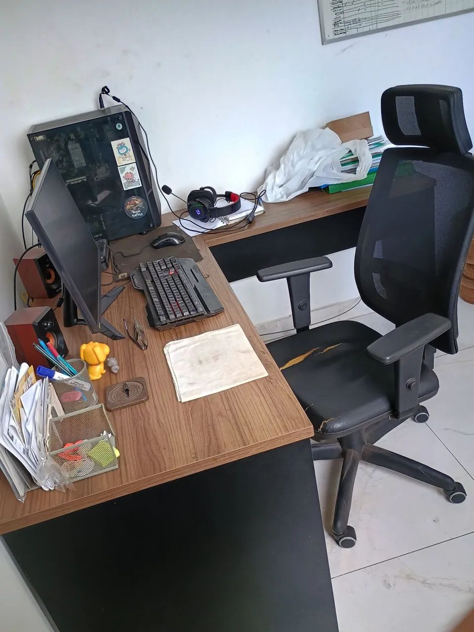 Mesa de escritório profissional 