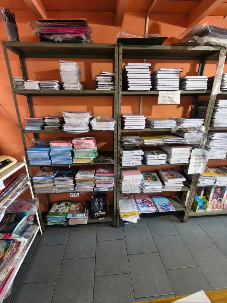 Materiais Papelaria