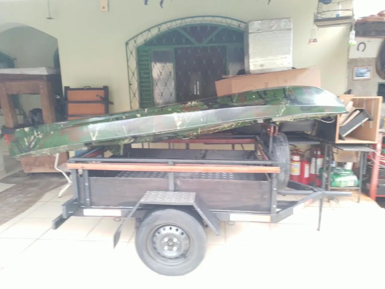 Vendo kit carretinha e caiaque junto.  - Foto 3