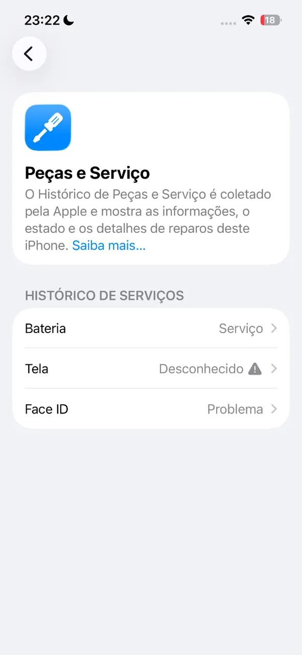 iPhone 13 128B - Tela Nova - True Tone Funcionando - Face ID com problema - Foto 5