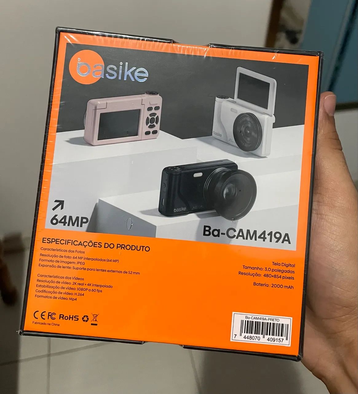 Câmera Digital Basike  - Foto 2