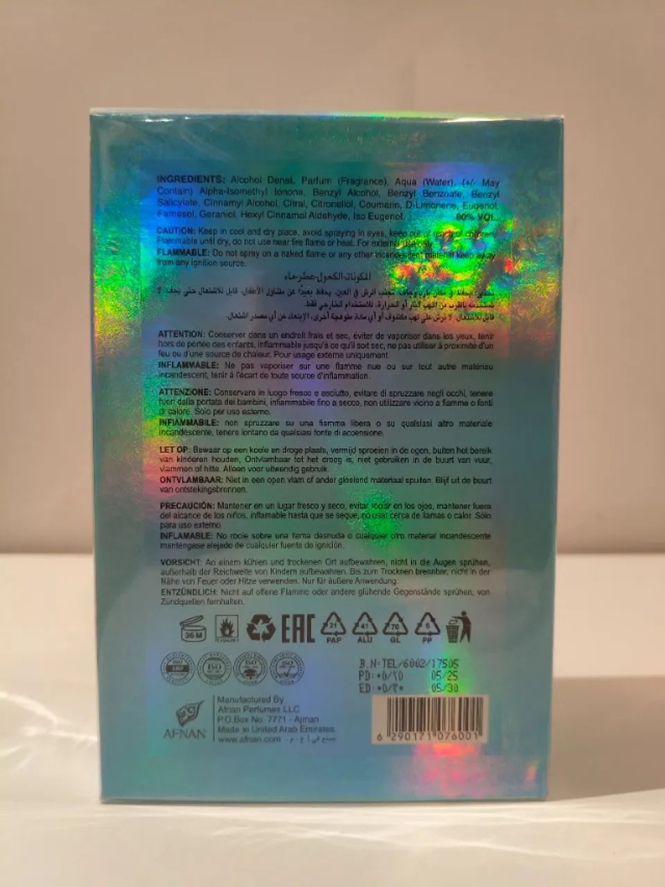 Perfume Afnan Turathi Electric - Foto 4