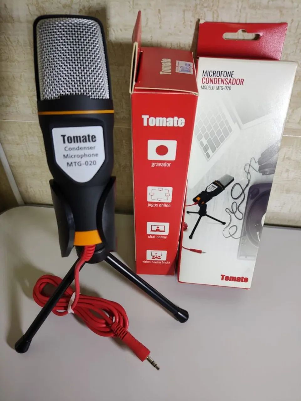 Vendo microfone condensador MTG-020