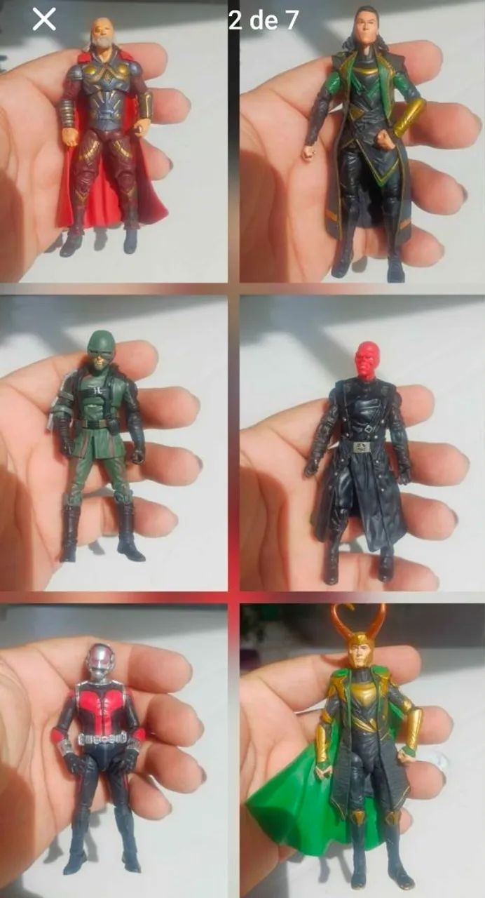 Varias Figuras Marvel padrão 3,75 Lote 1 - Foto 2