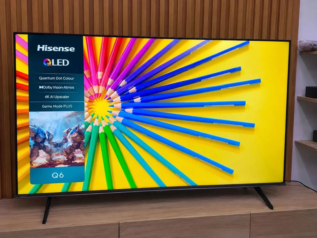 TV Hisense 50 polegadas QLED Q6