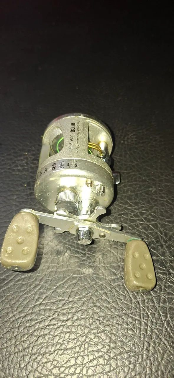 Carretilha perfil baixo Reco 1505S plus,  edição limitada - Foto 3