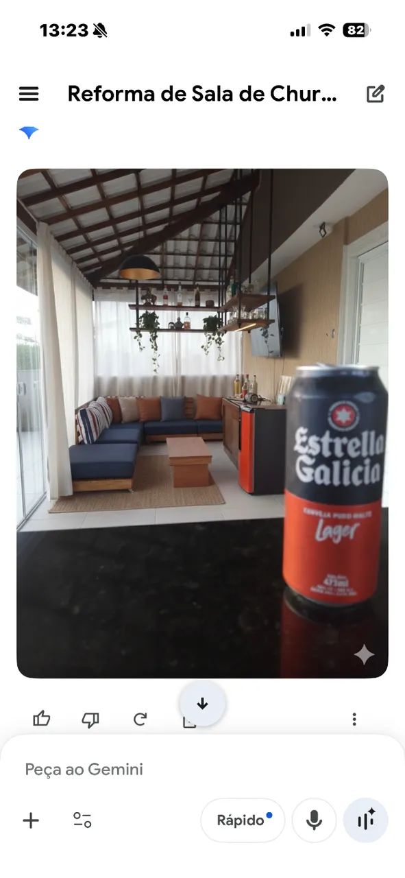 Sofá de pallet