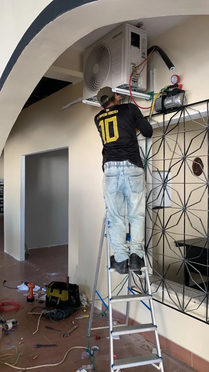 Higienização de ar condicionado  - Foto 3