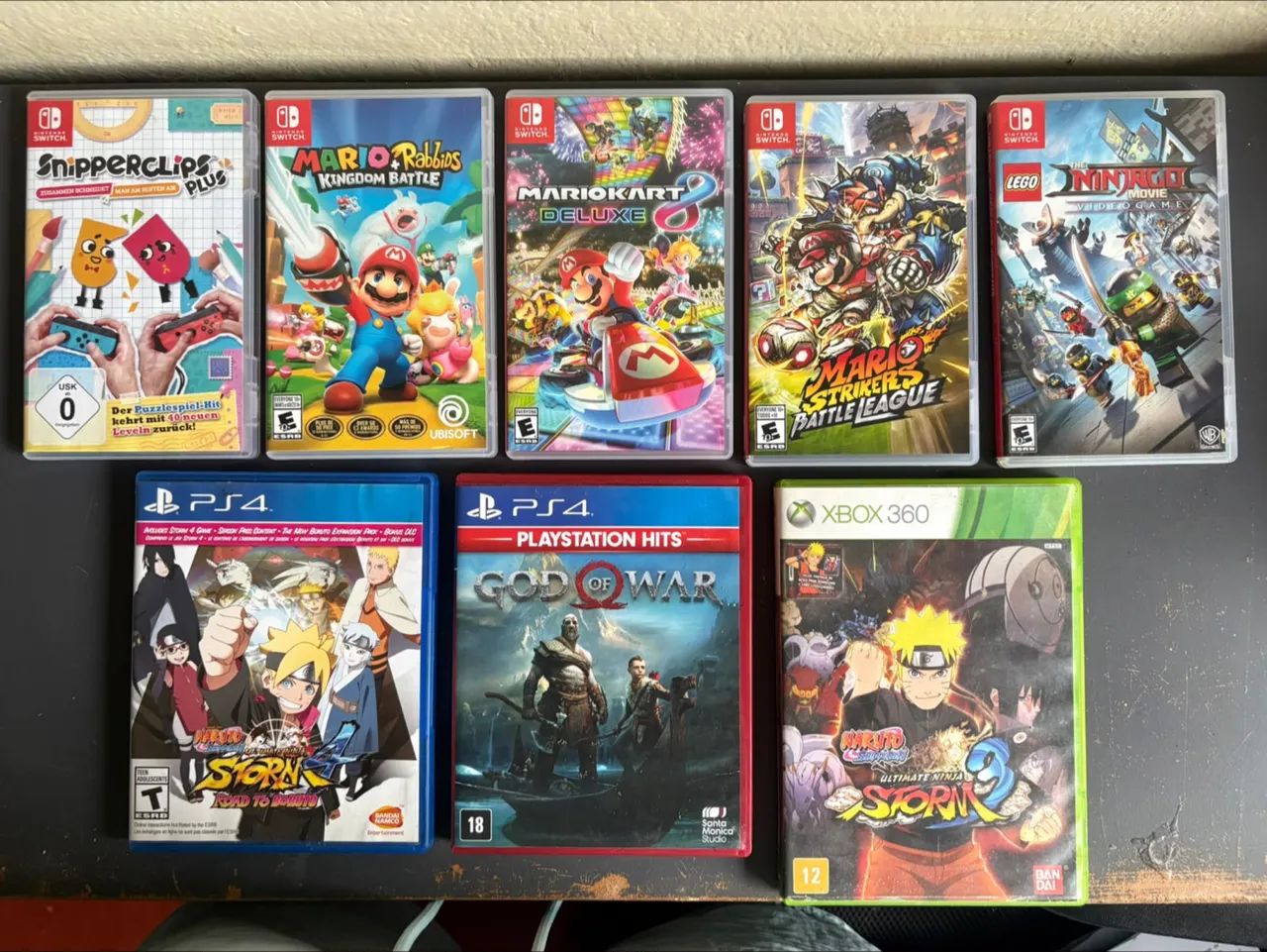 Jogos Originais para Nintendo Switch, PS4 e Xbox 360 - Excelente