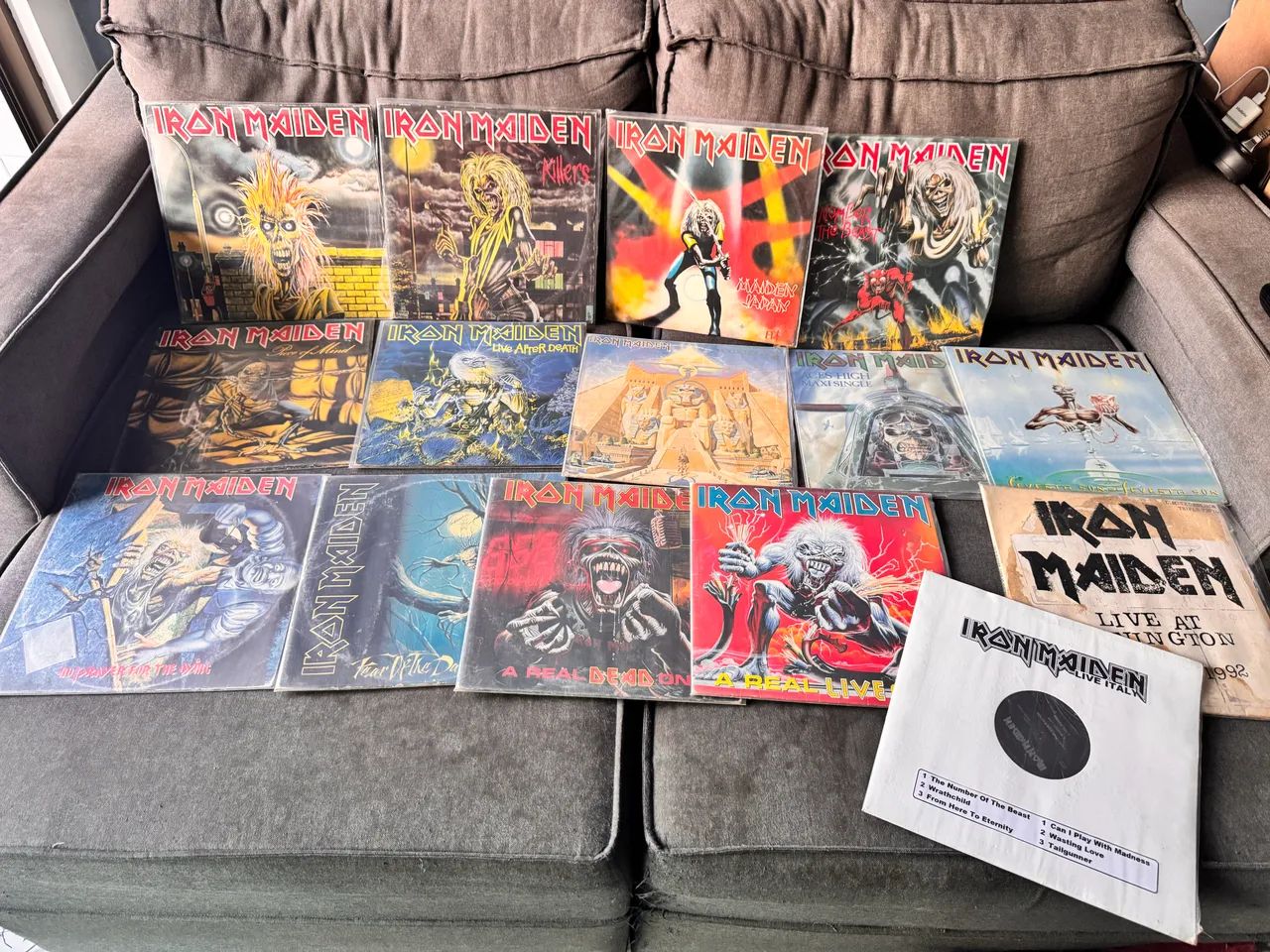 Lote LP Iron Maiden - Foto 2