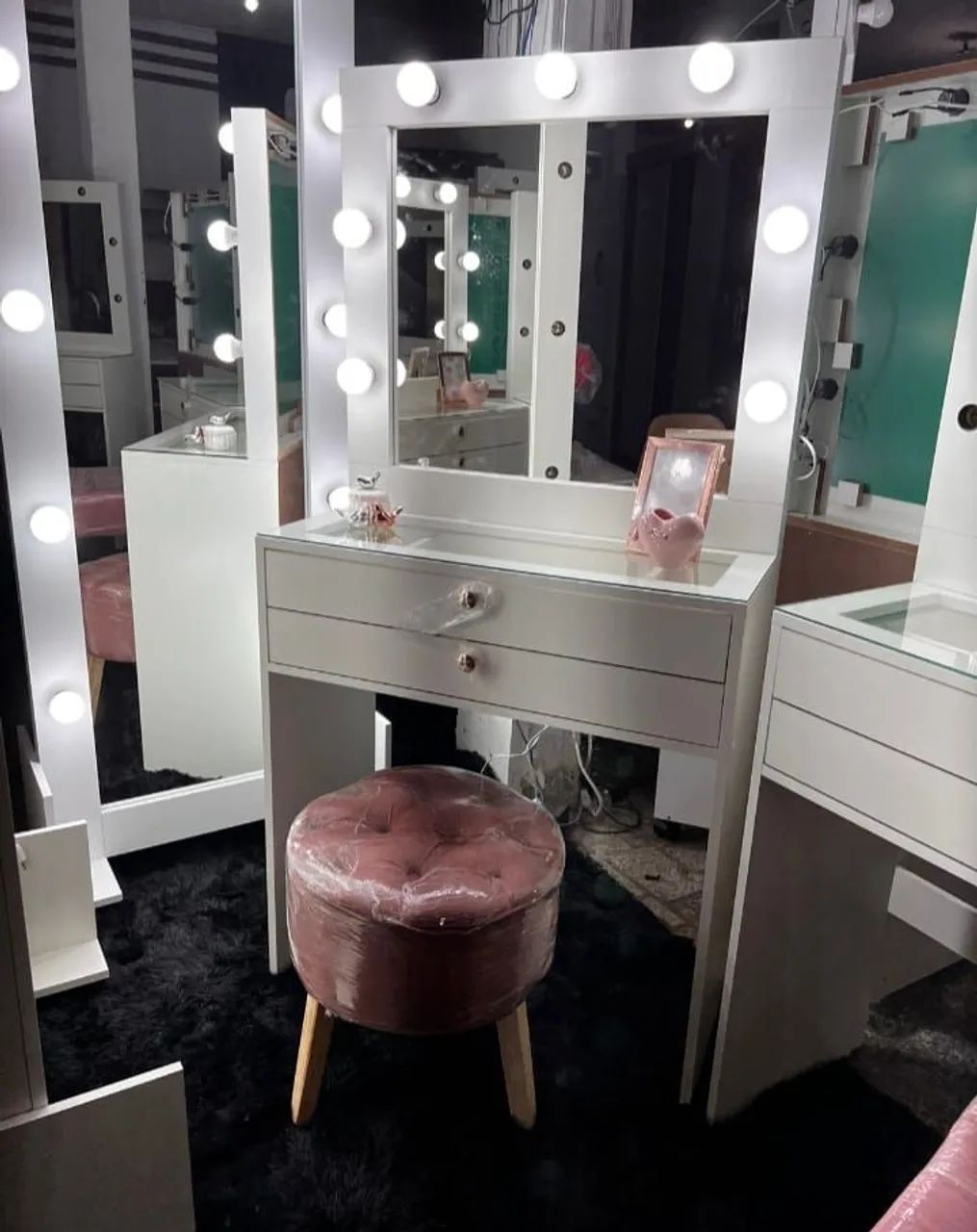 Penteadeira 2 gavetas - Foto 3