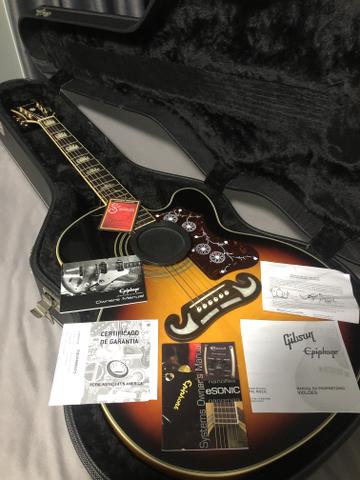 Violão epiphone EJ200CE - Foto 3