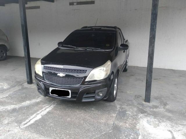 Chevrolet Montana Sport 1.4 Cor Preta Completa 2011/2011 - Foto 4