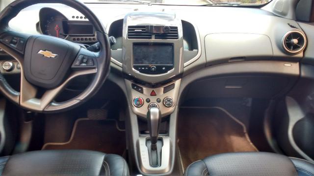Sonic LTZ- 1.6 16V Flex- 2014- Automático. Completo - Foto 7