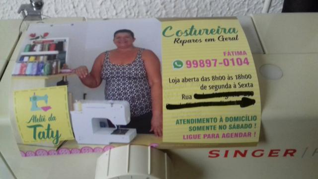 Costureira reparos em geral - RENOVE O SEU VISUAL / ATENDO À DOMICÍLIO (COBRO A PASSAGEM ) - Foto 2