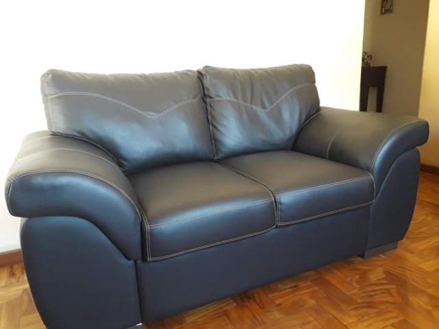 Sofa Corino Preto - Foto 3