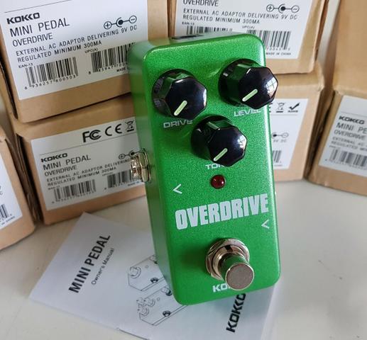 Pedal Booster compressor distorção distortion overdrive Kokko guitarra violão baixo - Foto 3