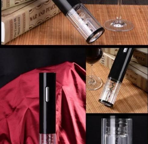 Abridor De Vinho Saca-rolhas Elétrico Automático A Pilhas - Foto 2