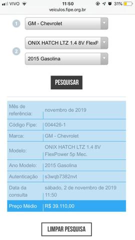 Chevrolet Onix 1.4 LTZ Manual 2015/2015 - Foto 17