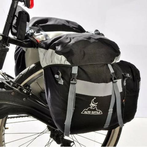Bolsa Alforge Bike Bicicleta Alto Estilo - Foto 4