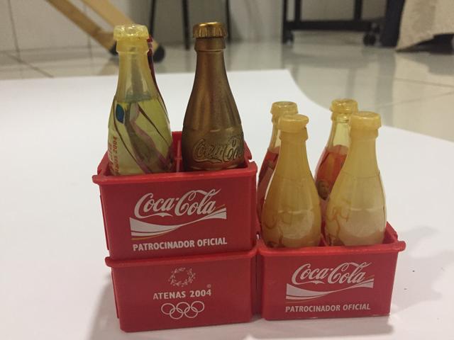 Mini garrafinhas coca-cola olimpíadas - Foto 2