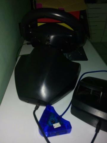 Volante para Pc e Ps2 - Foto 2