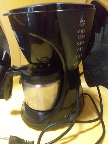 Cafeteira ferro chapa