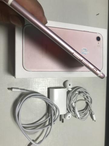 IPhone 7 32gb Rose Completo Aceito Trocas - Foto 3