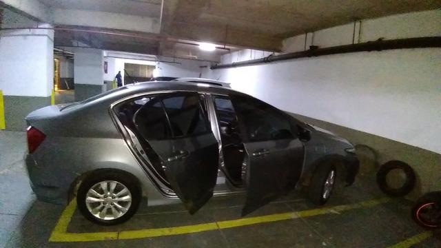 Honda City - 2013 - LX - Cinza - Aut. - GNV 5ª ger. 16 m3 - completo - 77 mil rodados - Foto 7