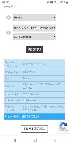 Honda Civic 2015 Lxr 2.0 - Foto 9