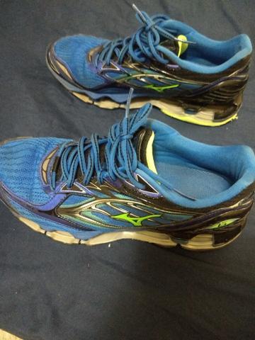 Mizuno prophecy 6 azul 41 zerado - Foto 3