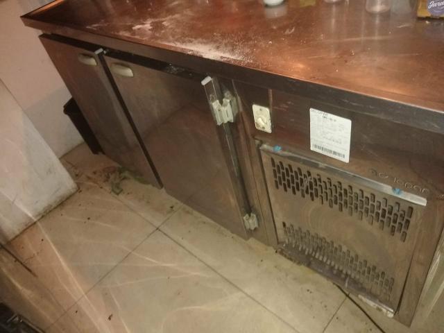 Balcão inox refrigerado seme novo - Foto 2