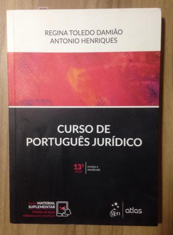 Livro Curso Português Jurídico