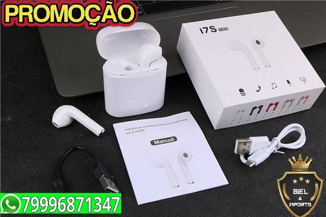 Fone De Ouvido i7s Para Iphone E Android Sem Fio Bluetooth Promoçao