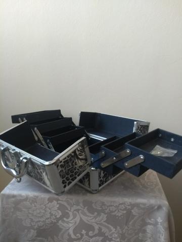 Maleta de maquiagem com divisórias - Foto 3