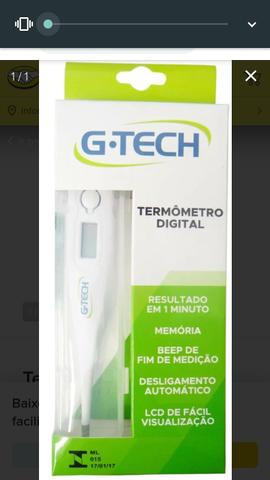 Termômetro digital nunca foi usado