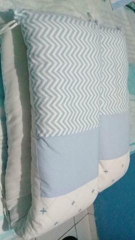 Vendo lindo kit berço ou troco por uma cama infantil - Foto 2