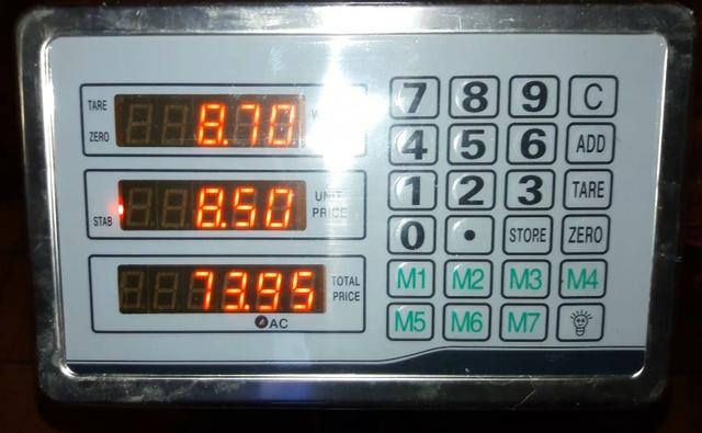 Balança Plataforma 400Kg bateria interna - Foto 3