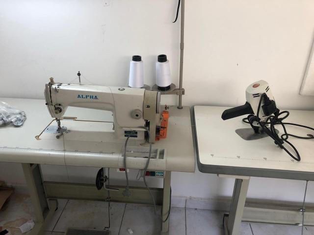 Maquina de costura reta r$1.000 + 1 maquina de costura overlok r$1.000