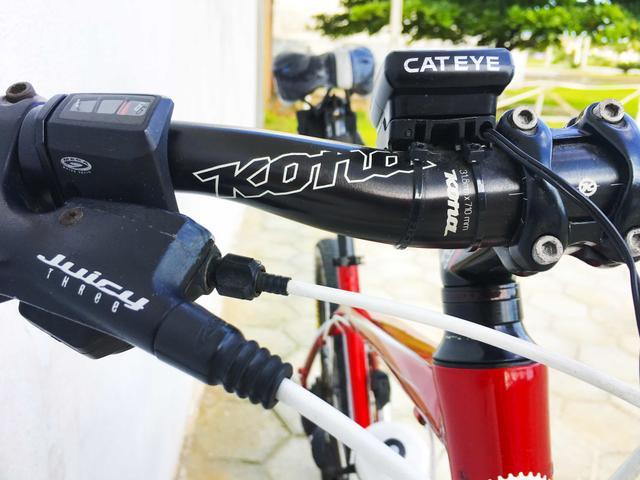 Bicicleta Kona Cindercone, SLX, Rockshox, hidráulica