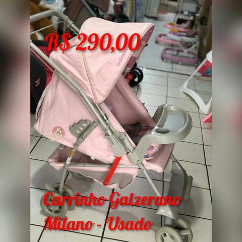 Carrinho para Bebe - Galzerano Milano usado. Perfeito Estado